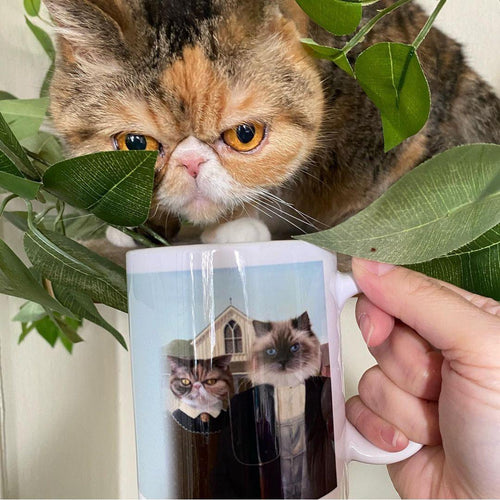 Crown and Paw - Mug The American Gothic - Custom Mug 11oz