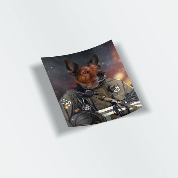 The Firefighter - Custom Stickers