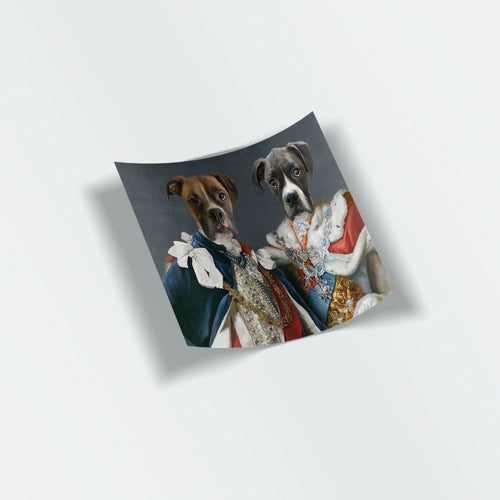 Crown and Paw - Sticker The Rulers - Custom Stickers