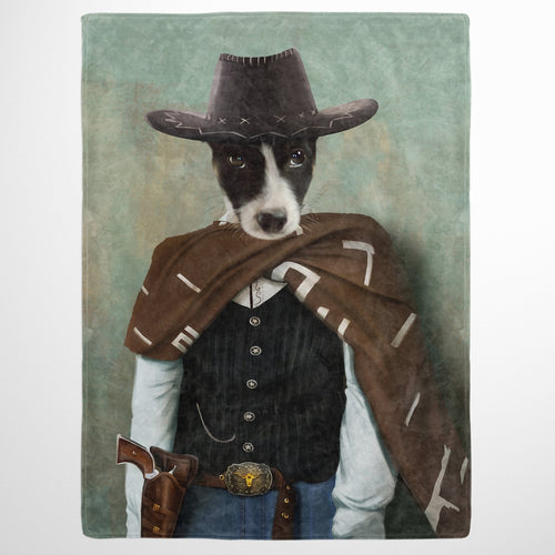 Crown and Paw - Blanket The Lone Ranger - Custom Pet Blanket