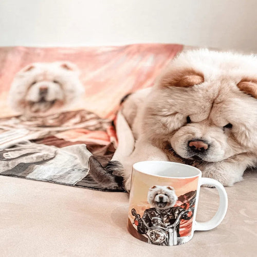 Crown and Paw - Mug The Biker - Custom Mug 11oz