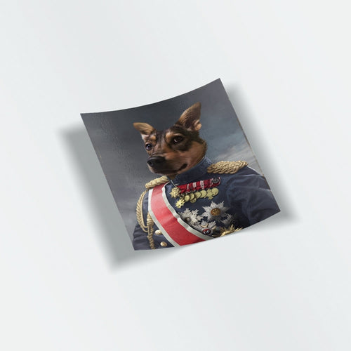 Crown and Paw - Sticker The Sergeant - Custom Stickers