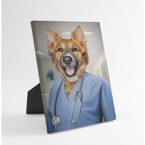 The Nurse - Custom Standing Canvas