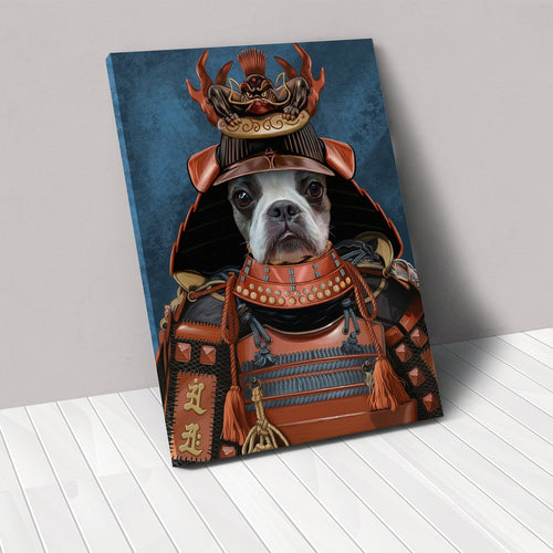 Crown and Paw - Canvas The Samurai - Custom Pet Canvas