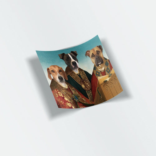 Crown and Paw - Sticker The Choir - Custom Stickers