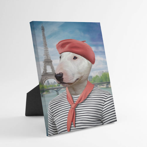 Crown and Paw - Standing Canvas The Frenchie - Custom Standing Canvas