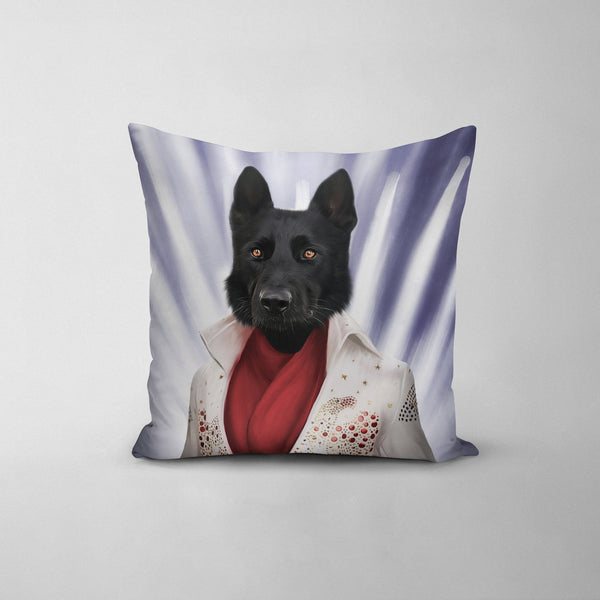 The Rock God - Custom Throw Pillow