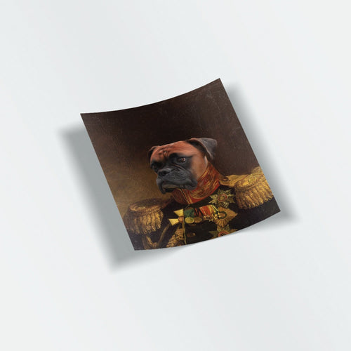 Crown and Paw - Sticker The Veteran - Custom Stickers