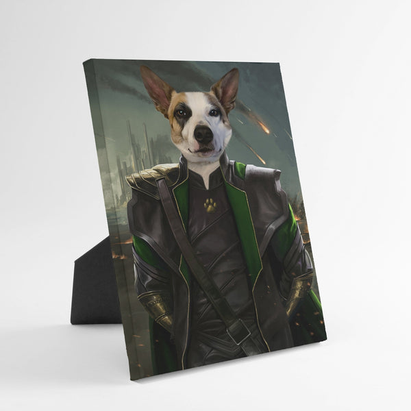 The Mischief God - Custom Standing Canvas