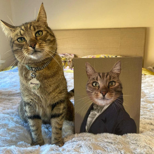 Crown and Paw - Canvas The Ambassador - Custom Pet Canvas