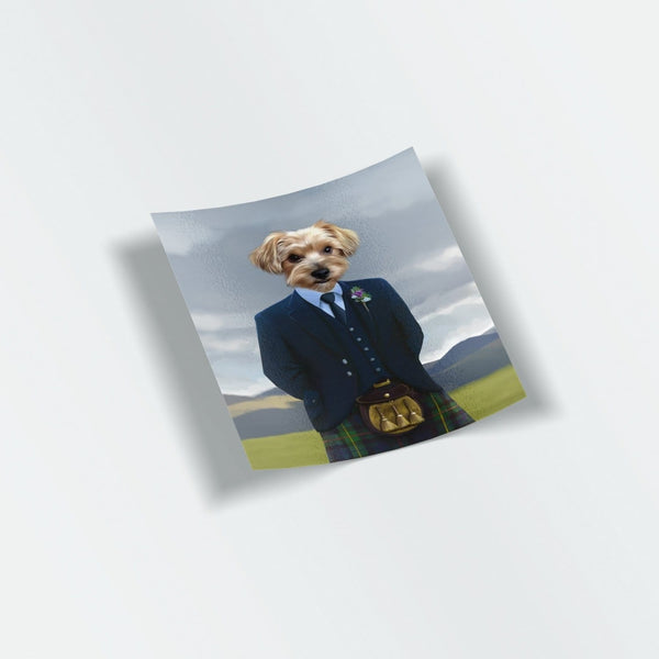 The Scottish Highlander - Custom Stickers