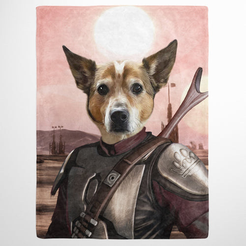 Crown and Paw - Blanket The Space Hunter - Custom Pet Blanket
