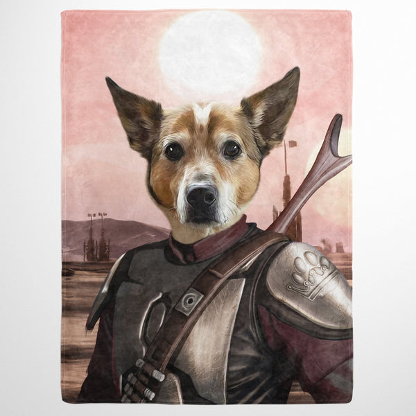 The Space Hunter - Custom Pet Blanket