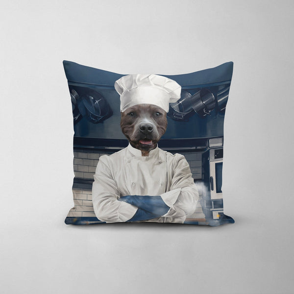 The Chef - Custom Throw Pillow