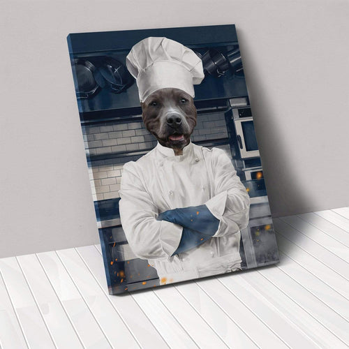 Crown and Paw - Canvas The Chef - Custom Pet Canvas