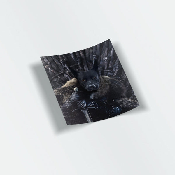 The King in the North - Custom Stickers