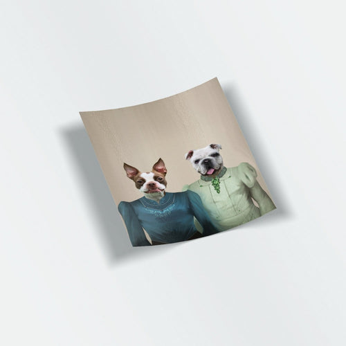 Crown and Paw - Sticker The Little Ladies - Custom Stickers