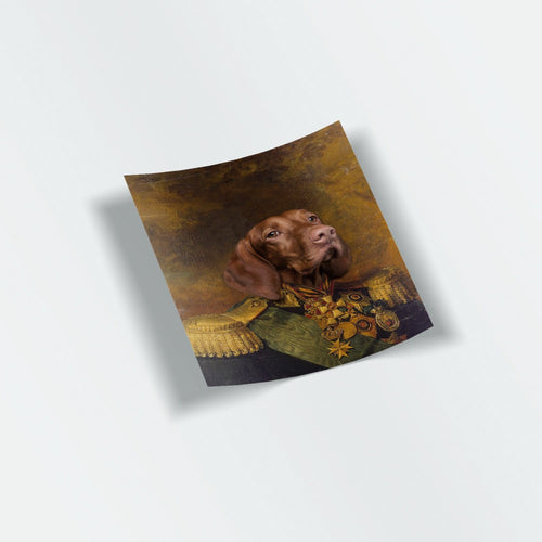 Crown and Paw - Sticker The Colonel - Custom Stickers