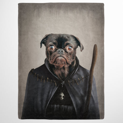 Crown and Paw - Blanket The Witch - Custom Pet Blanket