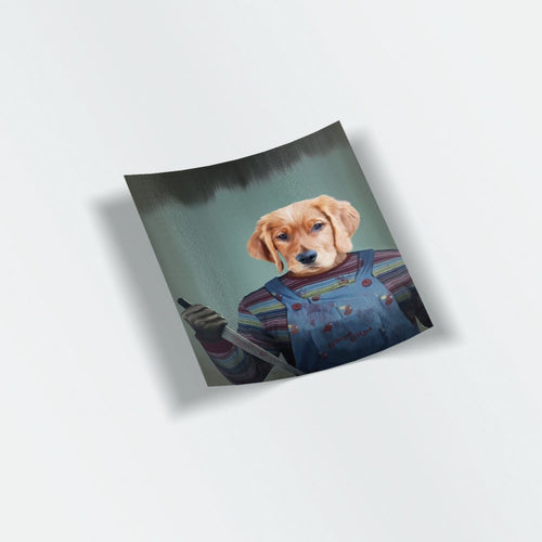 Crown and Paw - Sticker The Chucky - Custom Stickers