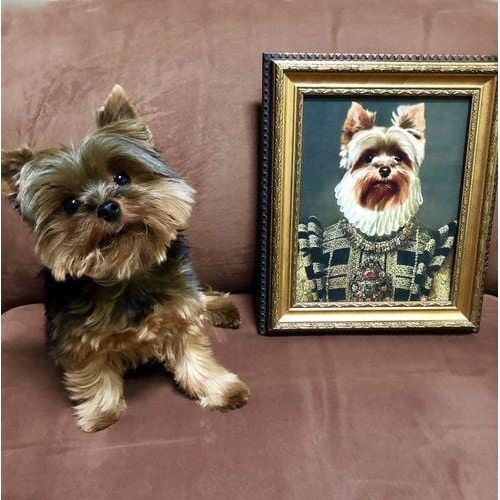 Crown and Paw - Poster The Dame - Custom Pet Poster
