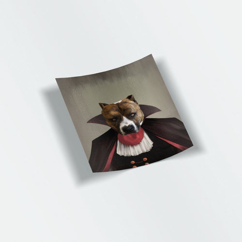 Crown and Paw - Sticker The Vampire - Custom Stickers