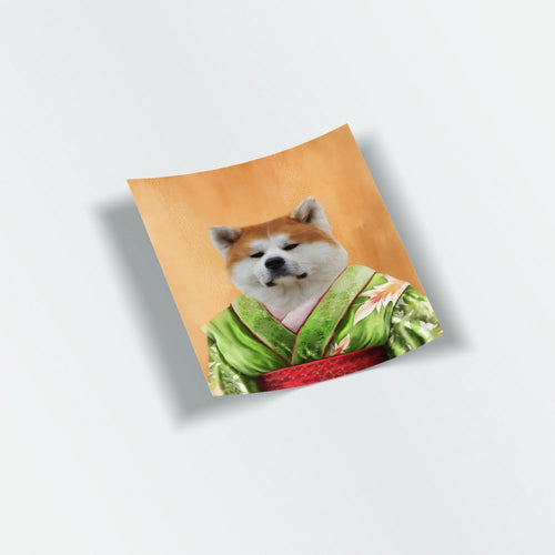 Crown and Paw - Sticker The Geisha - Custom Stickers