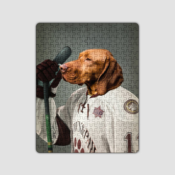 The Ice Hockey Player - Custom Puzzle