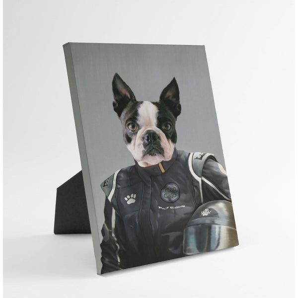 The Race Car Driver - Custom Standing Canvas