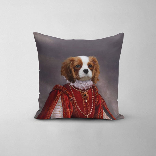 The Queen of Roses - Custom Throw Pillow