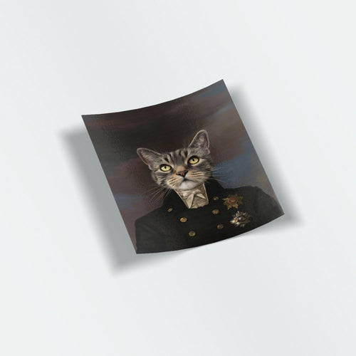 Crown and Paw - Sticker The Captain - Custom Stickers