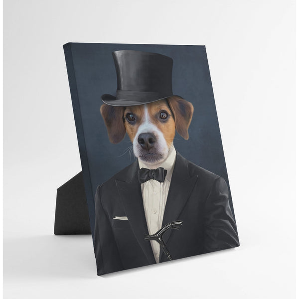 The Gentleman - Custom Standing Canvas