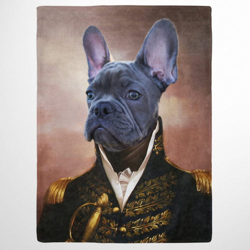 Crown and Paw - Blanket The General - Custom Pet Blanket