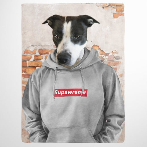 Crown and Paw - Blanket The Hypebeast - Custom Pet Blanket