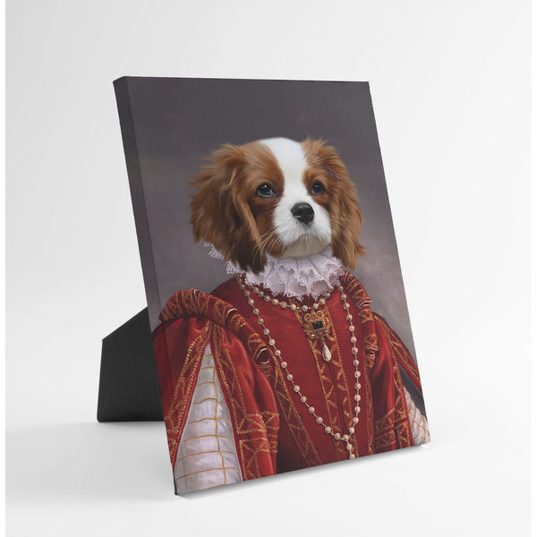 The Queen of Roses - Custom Standing Canvas