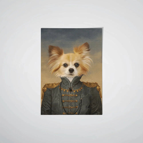 Crown and Paw - Poster The Baroness - Custom Pet Poster