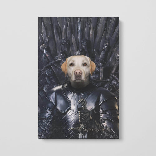 Crown and Paw - Canvas The Oathkeeper - Custom Pet Canvas