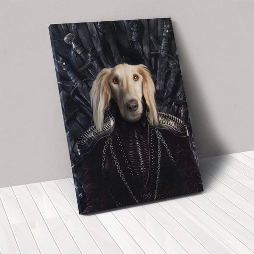 Crown and Paw - Canvas The Queen of the Seven Kingdoms - Custom Pet Canvas