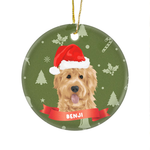 Christmas Pattern Ornament - Custom Christmas Gifts