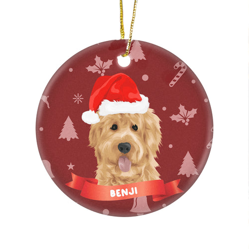 Christmas Pattern Ornament - Custom Christmas Gifts