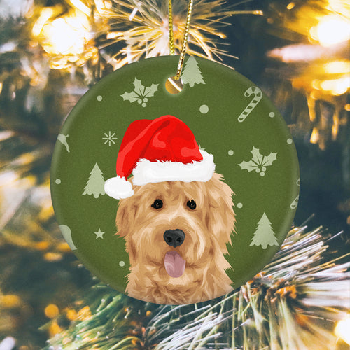 Christmas Pattern Ornament - Custom Christmas Gifts