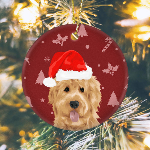 Christmas Pattern Ornament - Custom Christmas Gifts