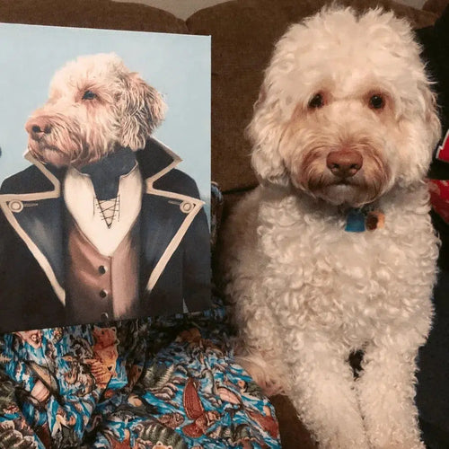 Crown and Paw - Canvas The Pirate - Custom Pet Canvas