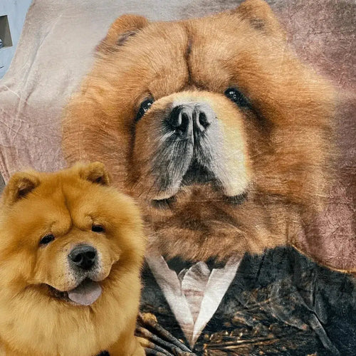 Crown and Paw - Blanket The General - Custom Pet Blanket
