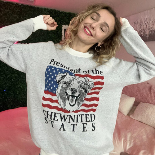 Crown and Paw - Knitwear Limited Edition! 4th of July Flag Knitted Sweater