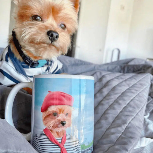 Crown and Paw - Mug The Frenchie - Custom Mug 11oz