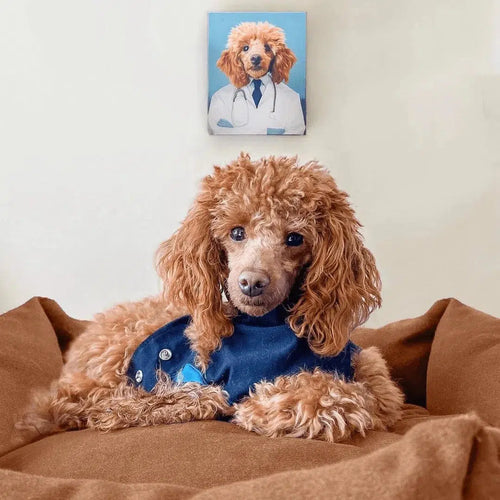 Crown and Paw - Canvas The Doctor - Custom Pet Canvas