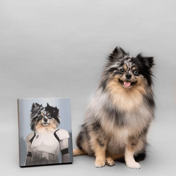 The Trooper - Custom Pet Canvas