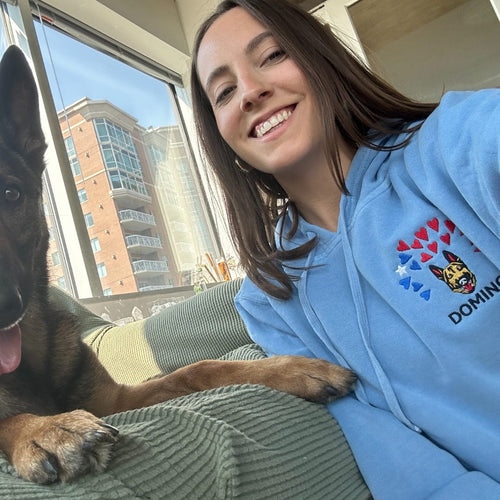 Crown and Paw - Loungewear Set Custom Loungewear Set - Hoodie and Sweat Pants