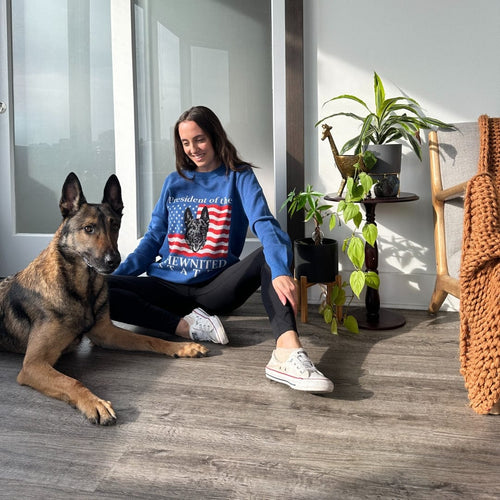 Crown and Paw - Knitwear Limited Edition! 4th of July Flag Knitted Sweater
